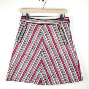 Vintage Betsey Johnson Chevron skirt